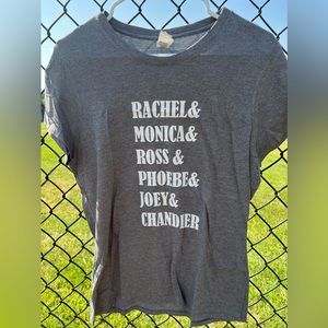 FRIENDS grey tshirt in size medium.